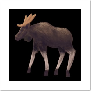 Moose Posters and Art